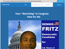 Tablet Screenshot of dennislfritz.com